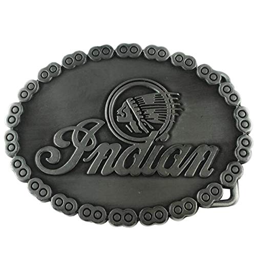 Daisybaby Vintage Native American Indian Belt Buckle for Men Simple Cowboy Belt Buckles, One Size, style 8