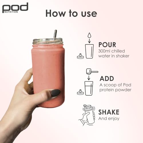 Image of Pea Protein Isolate Powder | Vegan Plant Protein, No Added Sugar, Dairy Free| Clean & Easy to Digest with Essential Amino Acids (1kg Pouch, Real Strawberry)
