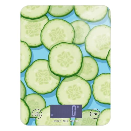 Blue Cetriolo Verdure Keto Mini Bilancia per Cibo 5kg/5g Display LCD Bilancia essenziale da cucina con 4 unità per cheto Cooking Keto báscula para pesar alimentos