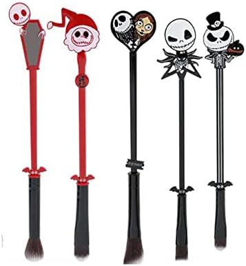 The Nightmare Before Christmas Makeup Brushes, Coshine 5pcs Corpse Bride Anime Makeup Brush Set