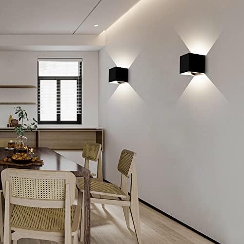 Kingwei 4 Pezzi 12W Applique da Parete Esterno