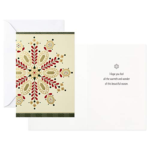 Image Arts Christmas Boxed Cards Assortment, Elegant Icons (4 Designs, 24 Cards With Envelopes) #TOP5