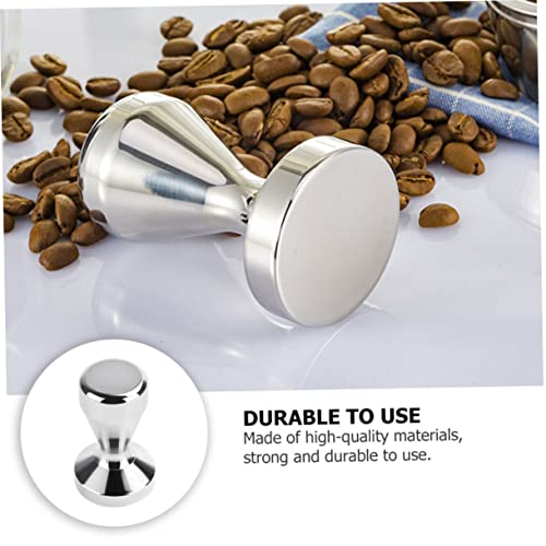 Tamper expresso inox à poignée ergonomique pour pression uniforme