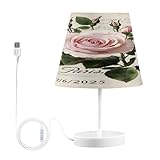 Moderne et minimaliste : lampe de chevet au style simple et élégant, parfaite pour les fêtes à la maison, les mariages, les vacances, Noël, la chambre, les hôtels, Thanksgiving, la décoration d'Halloween. Et un cadeau idéal pour maman, épouse, famille, amis, amoureux ou petite amie.