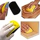 Bestgle hand schleifklotz 125mm klett verschluss eckig schleifpad sanding block für schleifpapier klett schleifklotz mit haken und schlaufe geeignet für schleifarbeiten mit