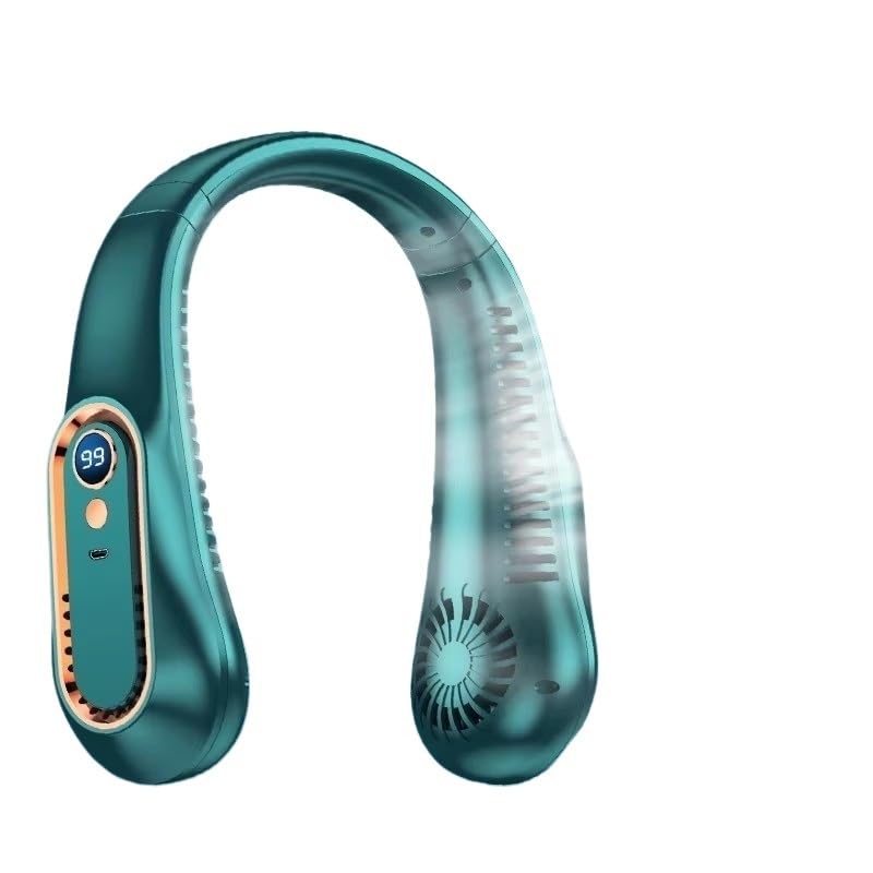 Ventilateur de cou 8000mAh sans pale pour une fraîcheur continue et sécurisée