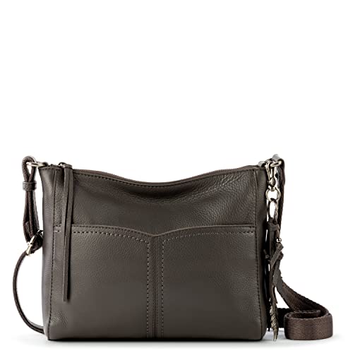 Image of The Sak Alameda Leather Crossbody Purse - Leather Women's Handbag for Everyday & Travel - Cross Body Bag With Zipper