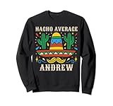 Photo Gallery nacho media andrew divertente compleanno personalizzato nome ragazzo felpa Photo Gallery nacho media andrew divertente compleanno personalizzato nome ragazzo felpa