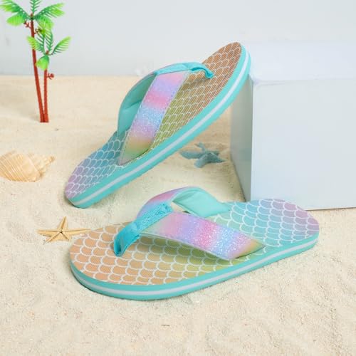 Image of Saidoteto Boys Girls Flip Flops Child Summer Slip-on Thong Sandals Beach Pool Water Shoes(Little /Big Kid)