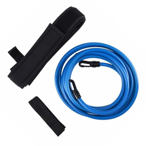 Gogogmee Resistance Trainer Swimming Elastic Rope Set Swim Resistance Belt Equipment for Pool Strength Training Accessory