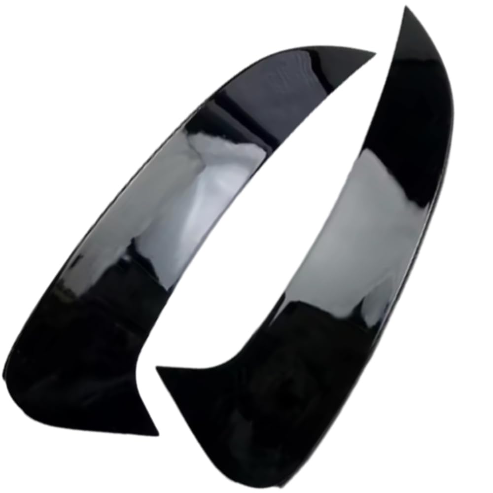 Cubierta de alerón trasero, cubierta de alerón trasero, cubierta de rejilla de ventilación de parachoques trasero compatible con Mercedes-Benz Clase GLE W167 V167, negro brillante