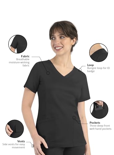 Scrub parte superior Maevn Matrix XXS con flexibilidad elástica curva 5