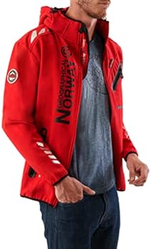 Geographical Norway Royaute Softshelljas voor heren, waterdicht Geographical Norway Royaute Softshelljas voor heren, waterdicht