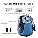 MSELTOS 1/30HP 400 GPH Automatic Small Sump Pump 5 ft Max Head 115V Submersible Pool Cover Water Pump for Swimming Pool Garden Pond Basement, Auto Shut Off