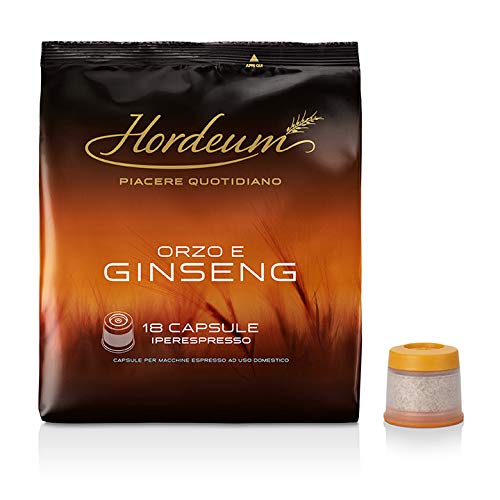 illy 18 cápsulas de Orzo y Ginseng Hordeum