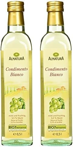 Alnatura Bio Condimento Bianco, 500ml (Packung mit 2)