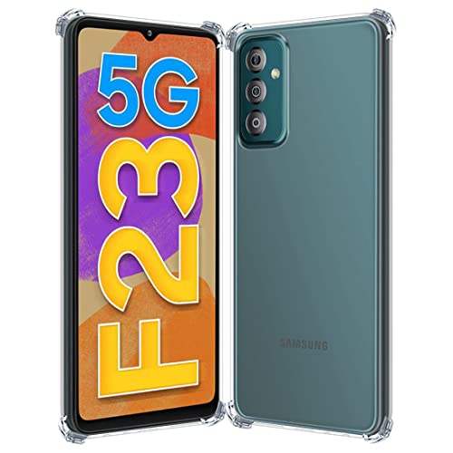 Image of COVERBLACK Transparent Rubber Case Back Cover for Samsung Galaxy M52 5G SM-M526B - Transparent
