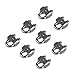 Favordrory 20PCS 1/8 Inch M3 Stainless Steel Wire Rope Cable Clip Clamp