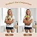 SHINUOER Cute Capybara Plush,Capybara Stuffed Animal,Capibaras Peluches 9 Inch Kawaii Fluffy Soft Plush for Teens Birthday Gift