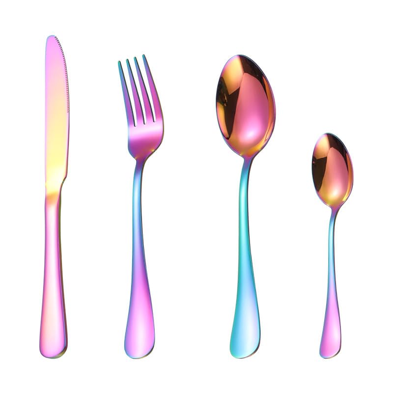 Set Cuchillos Cocina 4 Piezas Acero Inox