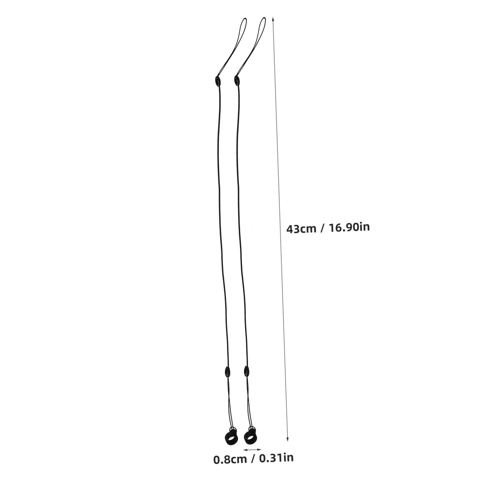 HAPINARY Retractable Pen Holder Anti-Lost Rope Pen Ropes Safety Cords for Professionals