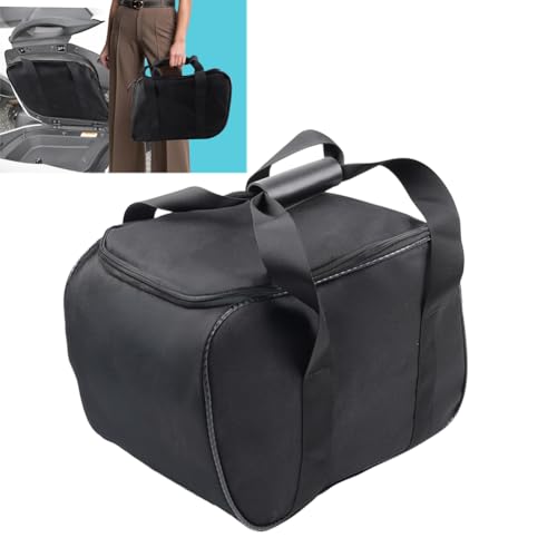 Bolsa de Alforja Desmontable para Equipaje SIKUAI para Can Am Spyder RT/RT-L/RT-S Todos los Años en Nylon y Cuero Negro miniatura 5