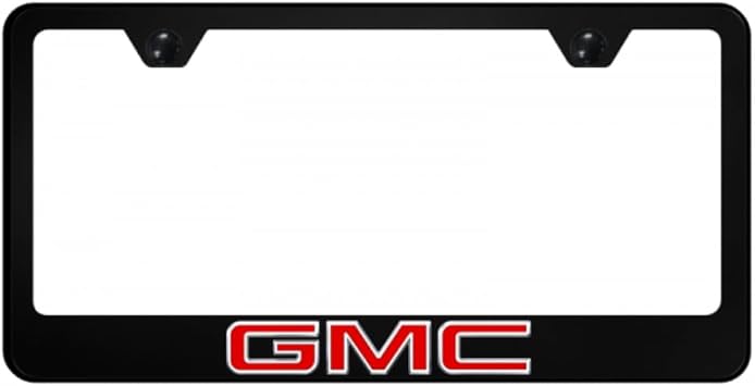 Au-TOMOTIVE GOLD INC. Officially Licensed GMC License Plate Frame