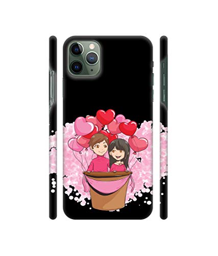Image of Amazon Brand - Solimo Designer Boy and Girl 3D Printed Hard Back Case Mobile Cover for Apple iPhone 11 Pro Max