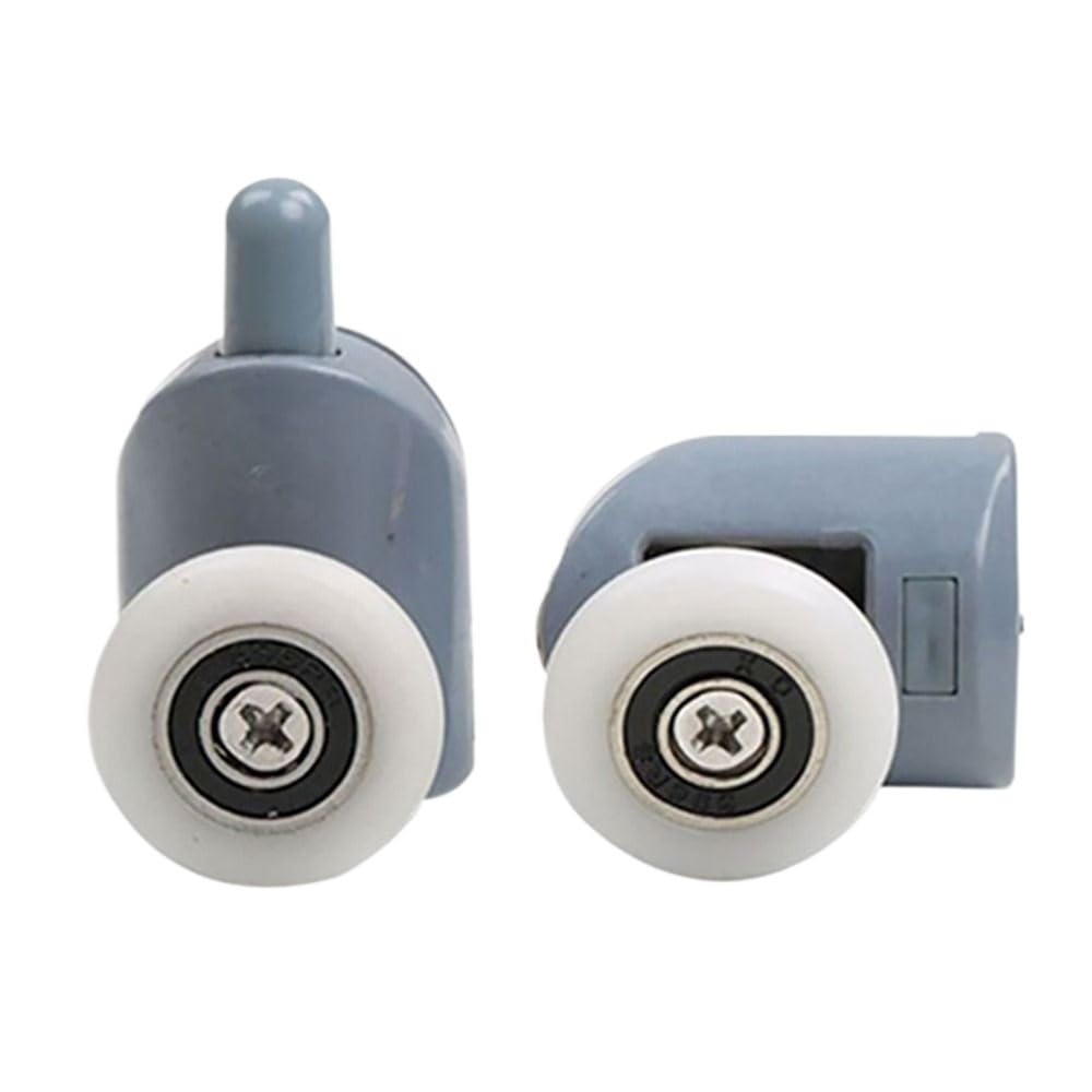Shower Door Rollers 1Pairs Shower Rooms Cabins Pulley Room Roller Runners Wheels Pulleys Glass Sliding Door(23mm)