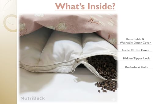 Image of Meditation | Yoga | Cushion | (Zabuton Mat) | Filled with Buckwheat Hulls |