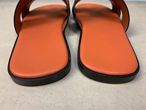 Image of Mengchengying Mens Casual Comfortable Lightweight Fashion Genuine Leather Slip Slide Indoor and Outdoor Open Sandal Anti Slip Cushion Support