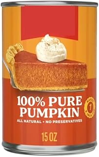 Dallas Distributing 100% Pure Pumpkin 15 oz Can – Gluten Free Canned Pum...