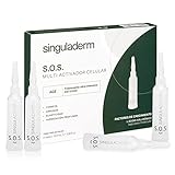 suero inyectable para hidratar MULTI ACTIVADOR CELULAR: S.O.S; age es un sérum facial intensivo antiedad que tersifica, perfila y redefine el óvalo facial, aumenta la elasticidad y resistencia de la piel, rehidrata y rellena las arrugas y líneas de expresión; no inyectable; no ingerible; todo tipo de pieles; formato de 4 viales x 10,5 ml cada uno para el tratamiento de un mes