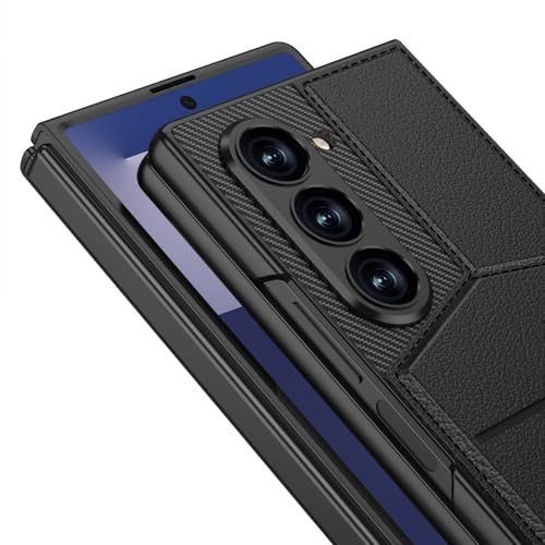 Coque Galaxy Z Fold7 antichoc avec béquille rétractable et porte-carte