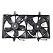Ventilador de Refrigeración del Radiador 214818J000 Radiador de Coche Reemplazo para Nissan Altima/Maxima 2.5L 3.5L