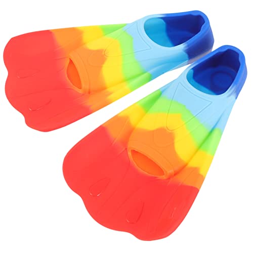 Palmes de natation flexibles en silicone pour enfants pour la plongée loisir