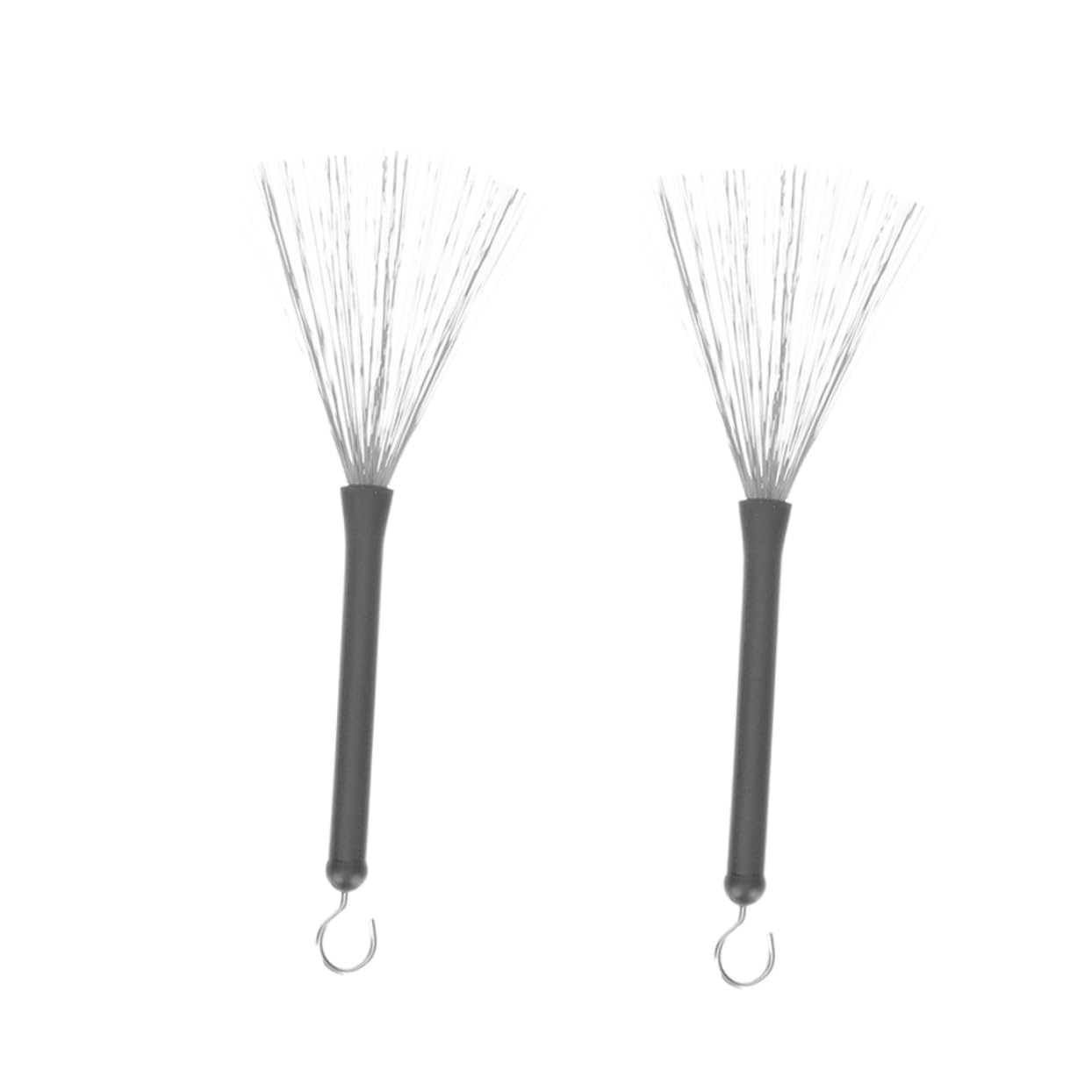 FUNOMOCYA Stainless Steel Drum Wire Brush Retractable Brush for Drums for Jazz Drummers