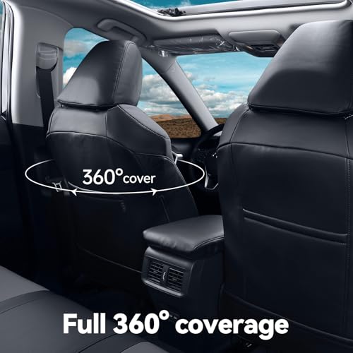 Image of coverdream RAV 4 Seat Covers Custom Fit for Toyota 2019-2025 RAV4 Hybrid