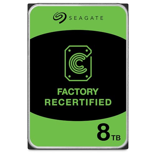 Seagate BarraCuda 3.5インチ 8TB 内蔵 ハードディスク Amazon | 【整備済み品】 Seagate シーゲイト Barracuda 内蔵