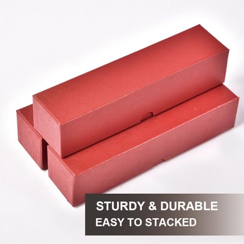 Caja para Monedas DOTCOM 10 Piezas 2x2 Pulgadas Roja miniatura 5