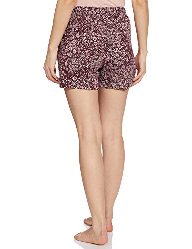 Image of Enamor Drawstring Mid Thigh Length Mid Rise Basic Shorts - Relaxed Fit, Super Soft Cotton - E062