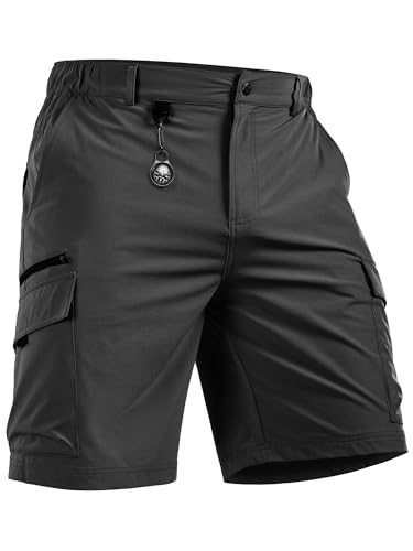 NORTHYARD Men's Cargo Hiking Shorts 9' Lightweight...
