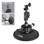 SMALLRIG 6" Suction Cup Mount with Ball Head Magic Arm, Action Camera Mount for DJI Osmo Action 5 Pro/4, for Insta360 x5, for Gopro 13/12, Load Capacity 3kg, on Car Windshield or Window - 5856