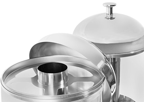 Chef's Supreme - 8 L Stainless Dual Bowl Juice Dispenser, Each #TOP4