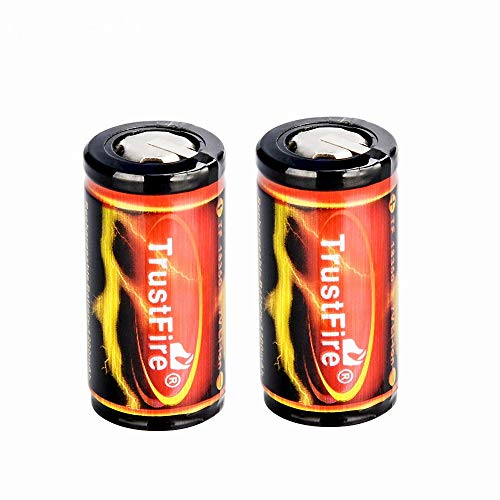 TrustFire 18350 Li-ion-accu 3,7 V 1200 mAh PCB-beschermschakeling 2 x Flat Top