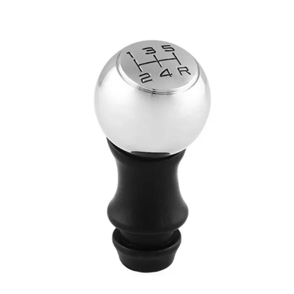 POANBCGY Shift Ball Joint Manual Gear Shift Knob Lever Handball Matte for Peugeot 106 206 306 406 107 207 307 308 407 5 Speed(Matt Black Font)