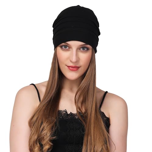 Image of Woolen Caps /Hat for Women & Mens | Printed Soft Knot Woollen Knitted Warm Head Wrap Ear Winter Woolen Beanie | Inside Thick Soft Slouch & Keeps You Warm