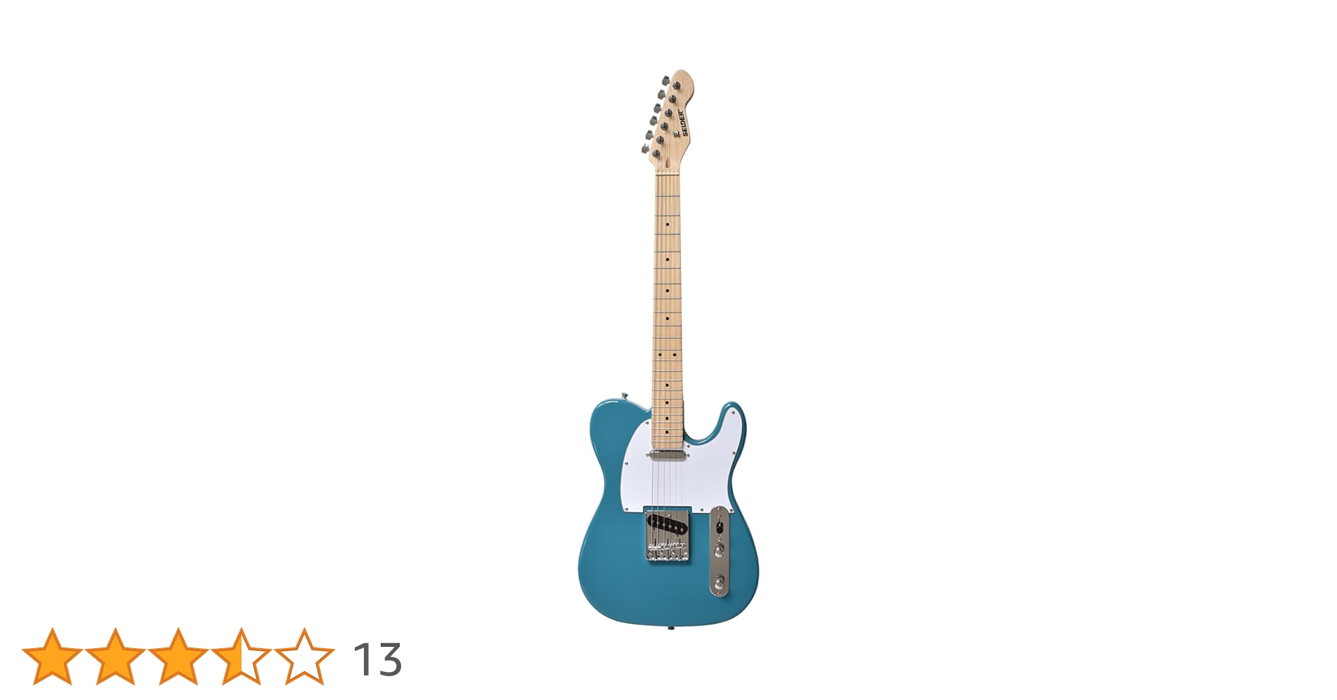 SELDER TL-17/DB テレキャスタイプ エレキギター ブルー ケース付 41smkXhSPJL.jpg_BO30,255,255,