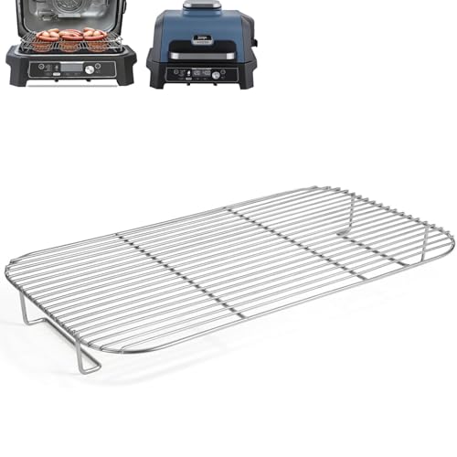HAIWILL 1 Stück Grillrost Edelstahl für Ninja Woodfire OG850EU OG901EU Ninja Woodfire XL Rost kompatibel mit Ninja Woodfire XL Grill und Most Smoker Grill Für Ninja Woodfire XL Pro Zubehör