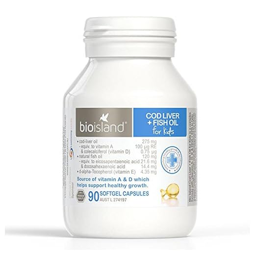 Bioisland Cod Liver + Fish Oil for kids 90Caps with 1PCS Chinese Knot Gift Made in Australia